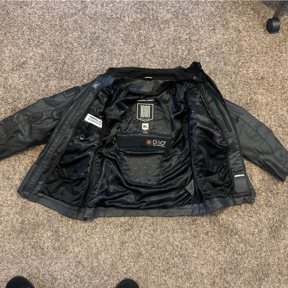 Men’s ICON 1000 Forestall Motorcycle D30 Impact Protection Jacket Biker Gear XL - Picture 6 of 9